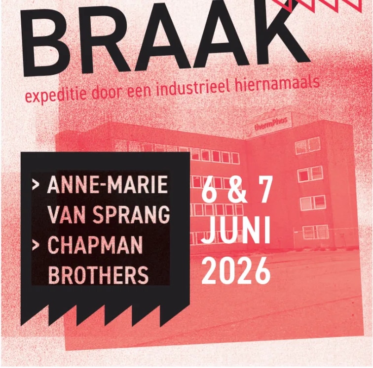 Braak poster aankondiging